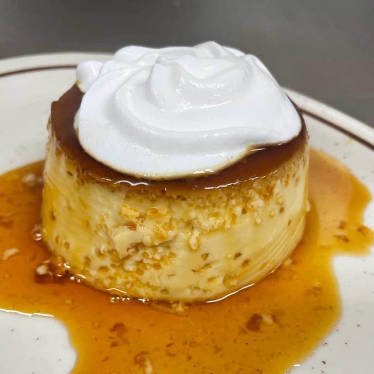 Indulge in Our Flan