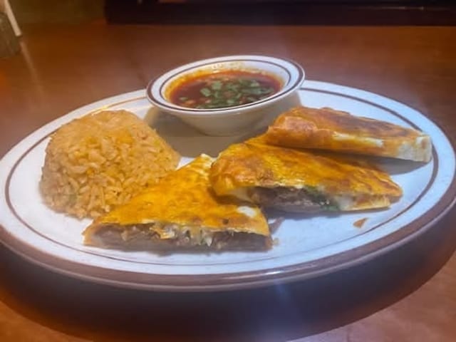 Lunch Quesadilla.